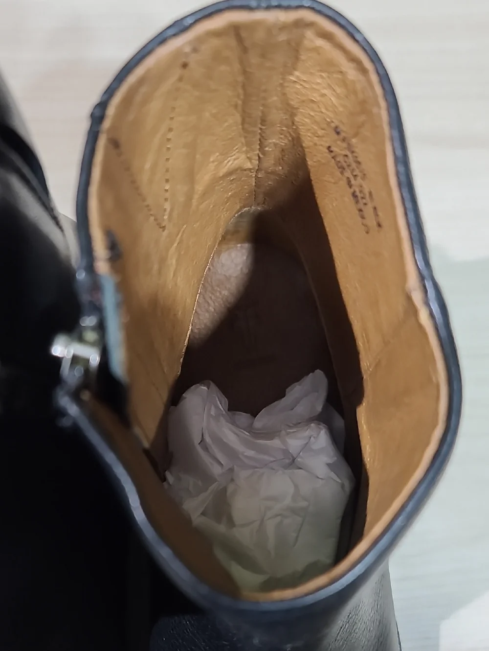 Frye Veronica Inside Zip Black Booties - US Women's 7 M NEW - Picture 9 of 11